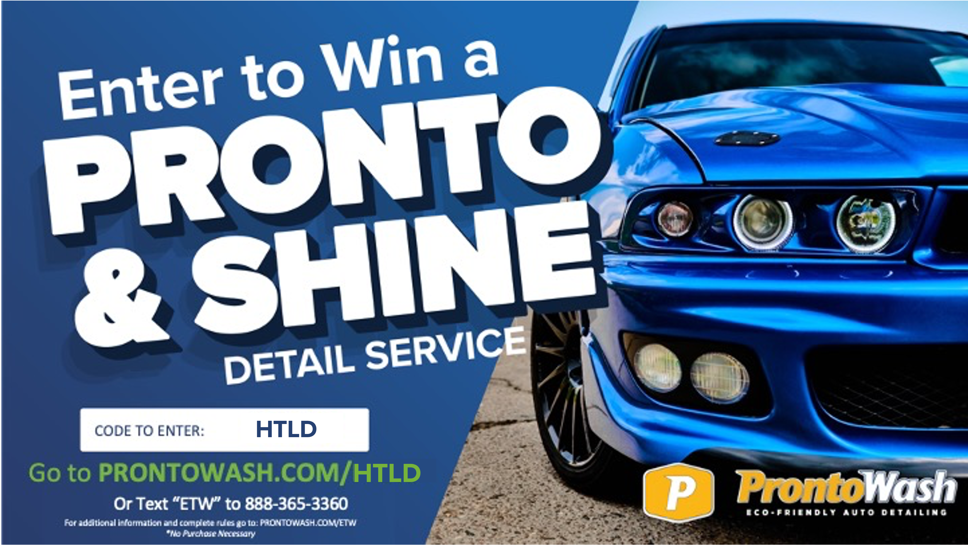 Enter To Win A Free Car Detailing Service