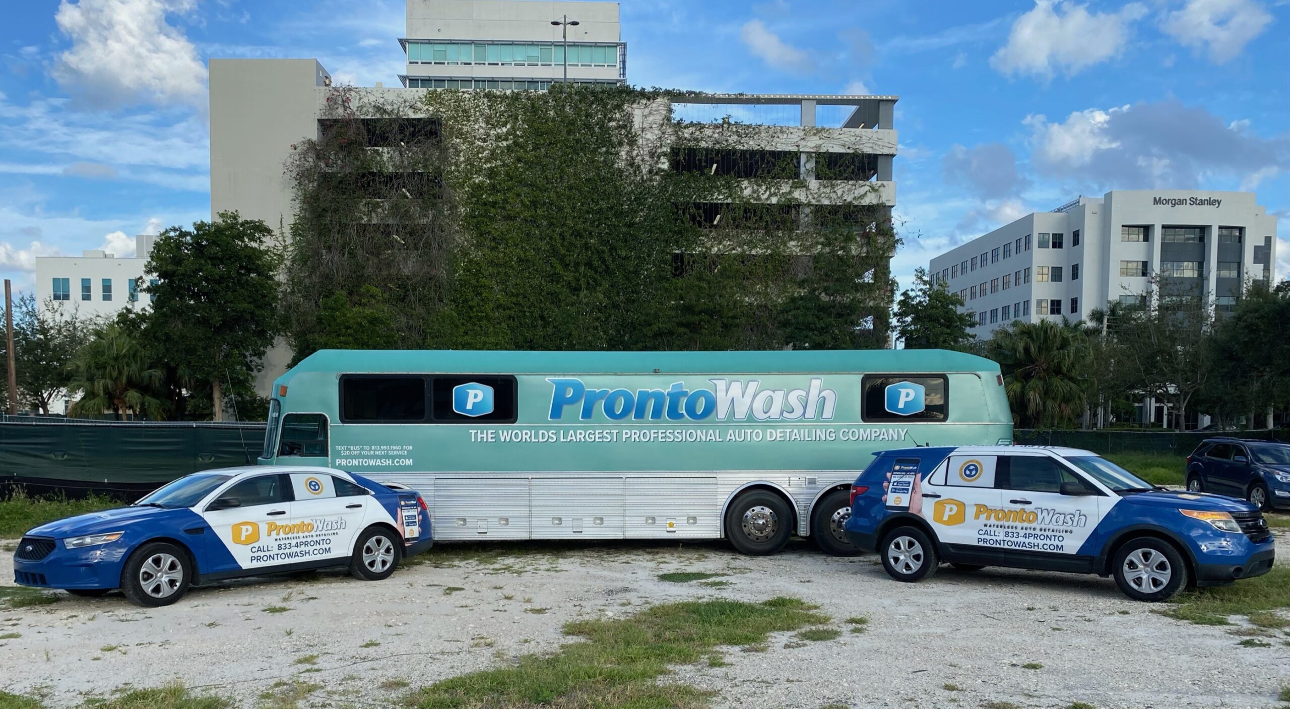 ProntoWash Mobile has expanded to Fort Lauderdale, FL